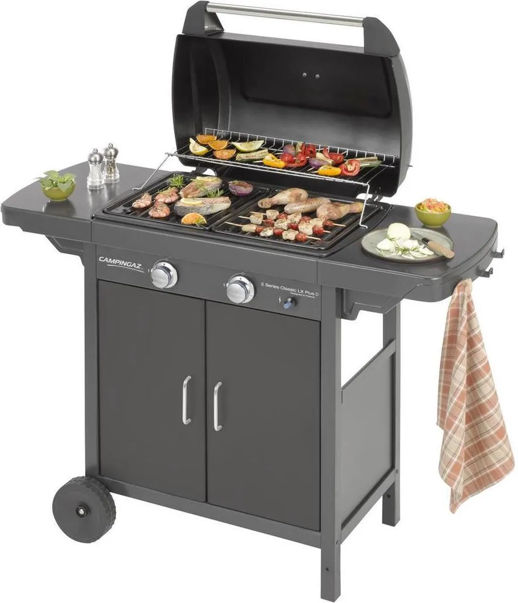 Campingaz 2 Series Classic LX Plus Gasbarbecue 2 Branders - 60cm - Zwart