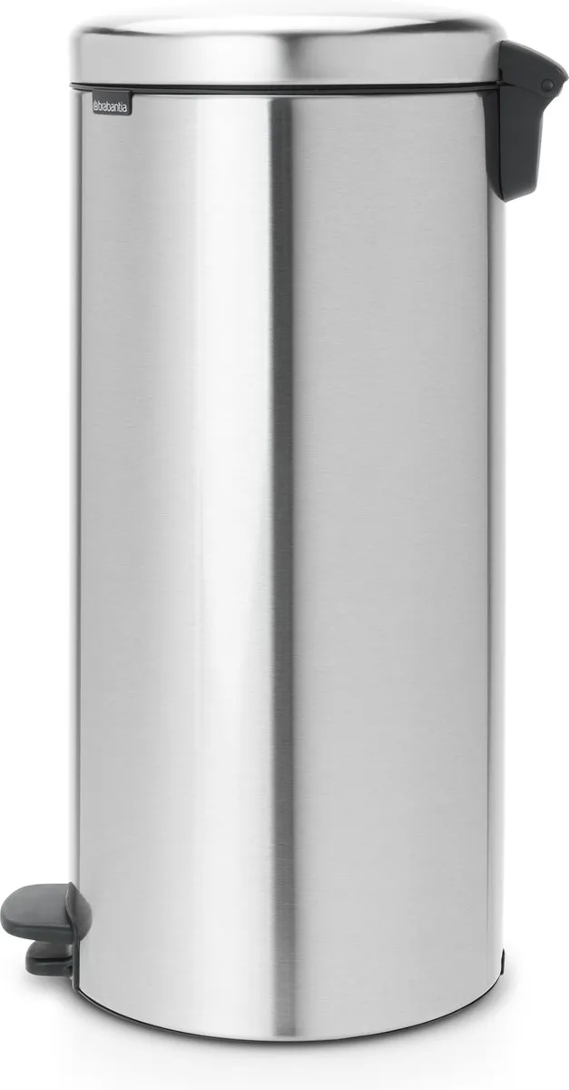 Brabantia NewIcon Prullenbak 30L - Matt Steel Fingerprint Proof