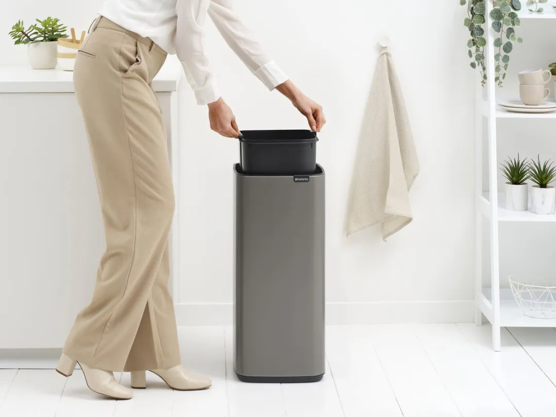 Brabantia Bo Touch Bin Prullenbak 30L - Platinum