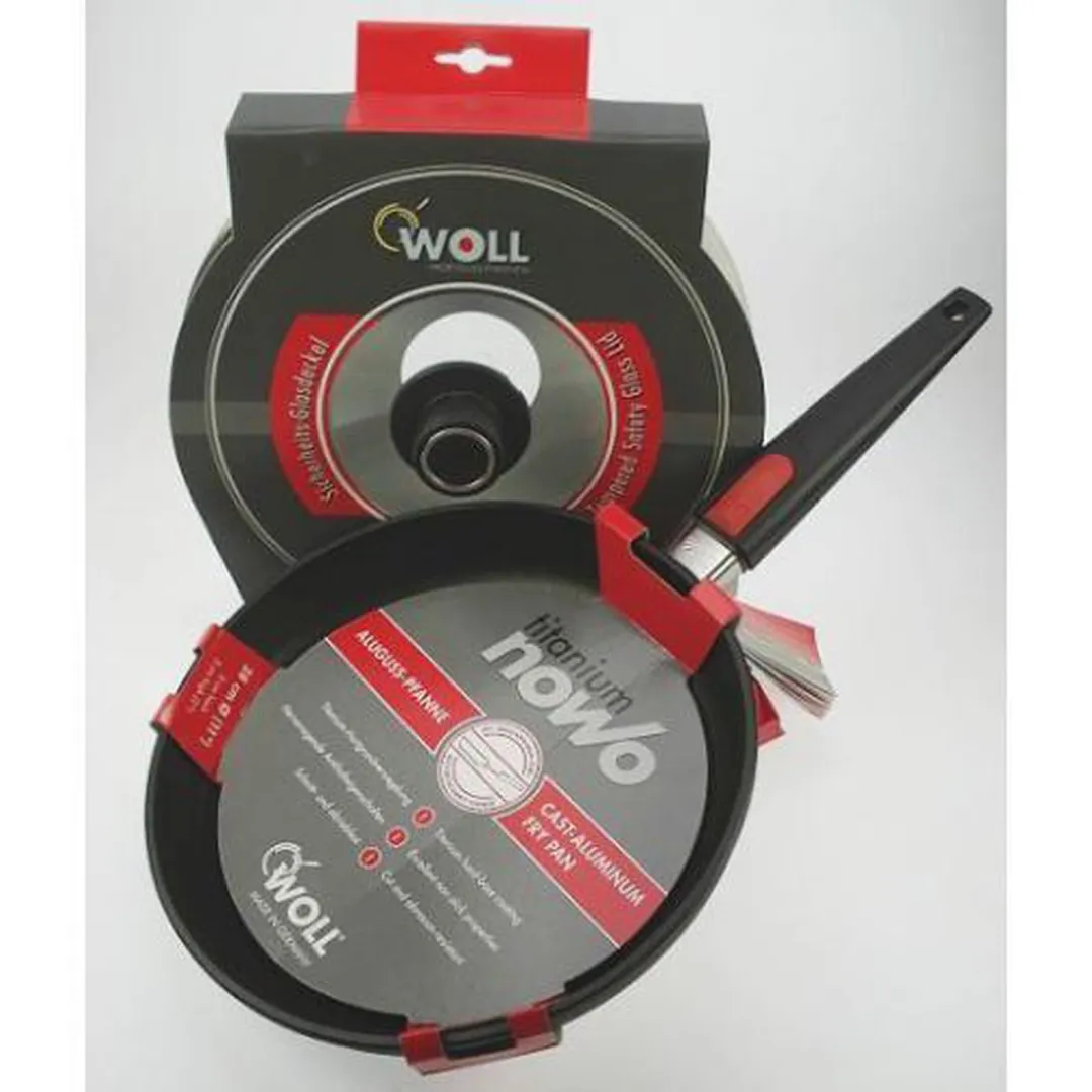 Woll Nowo Titanium Koekenpan 32cm - Grijs