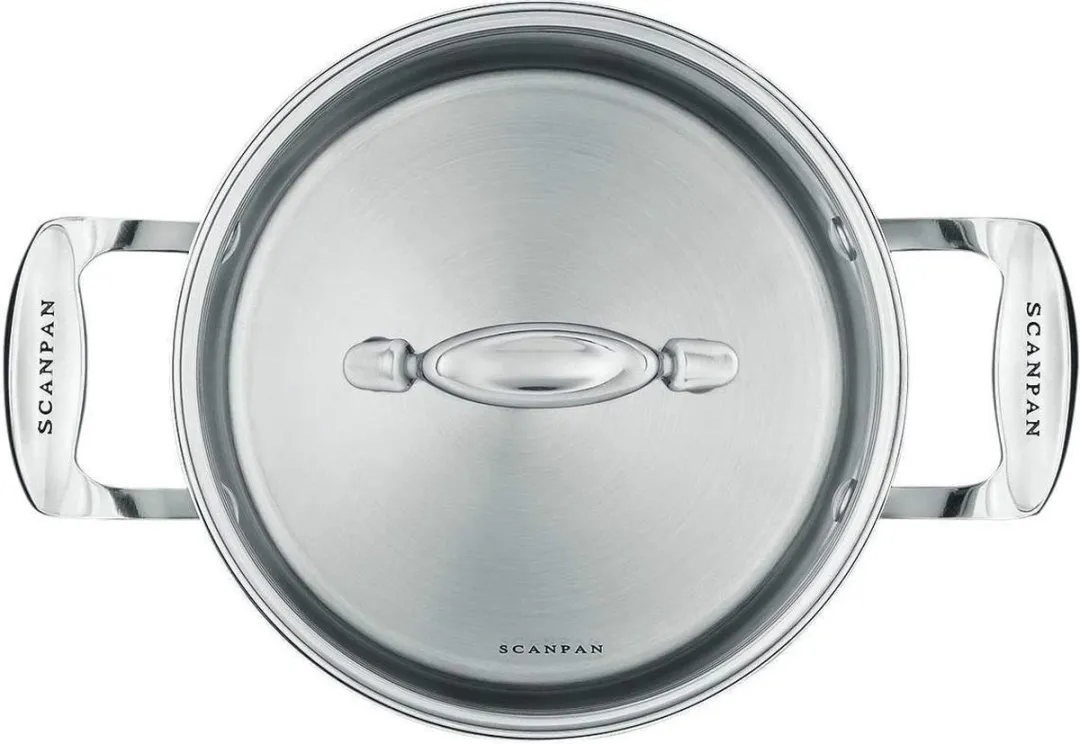 Scanpan Impact Kookpan 22cm - 4,5L - Zilver