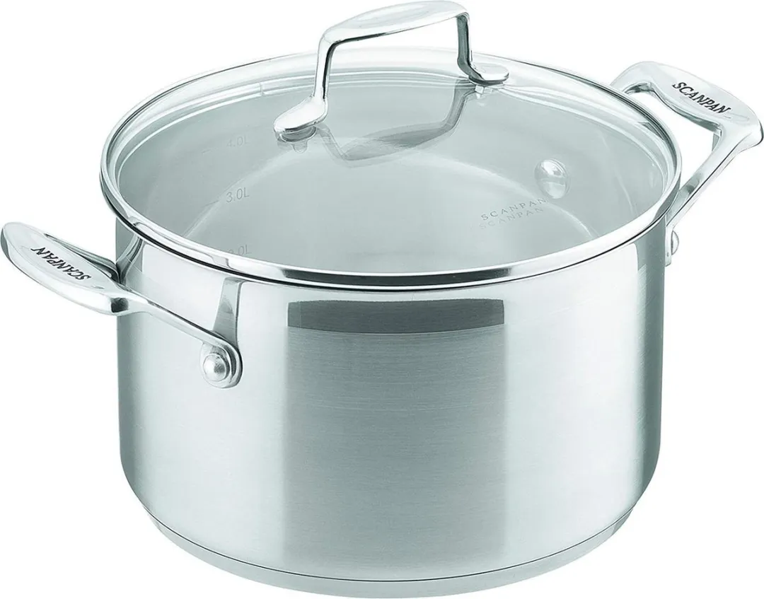 Scanpan Impact Kookpan 22cm - 4,5L - Zilver
