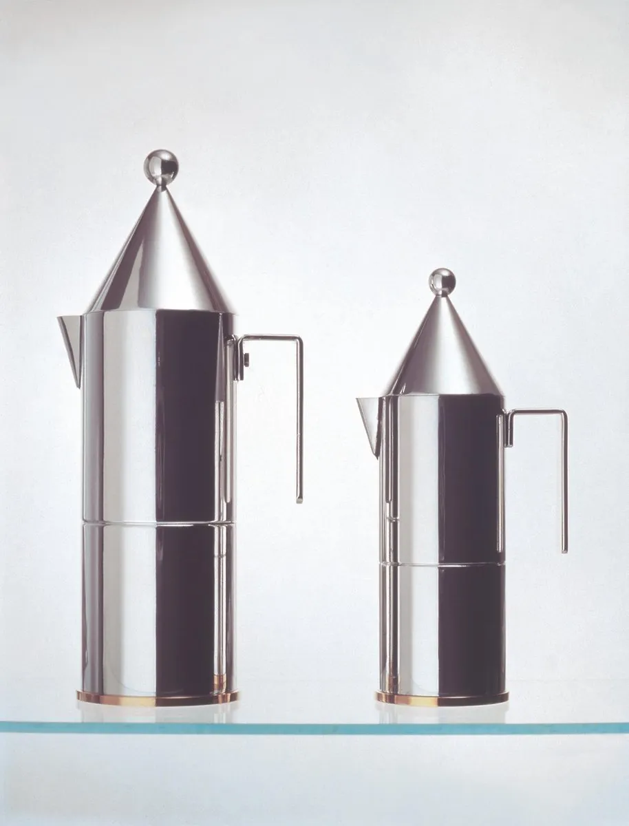 Alessi La Conica Percolator 90002/3 - Zilver