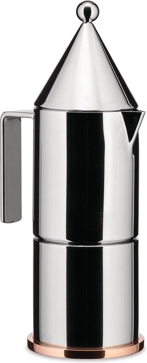 Alessi La Conica Percolator 90002/3 - Zilver