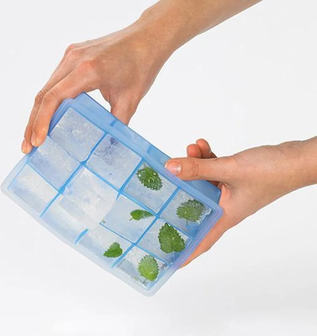 Lurch Ice Cube Tray Large - 12 Stuks - Blauw