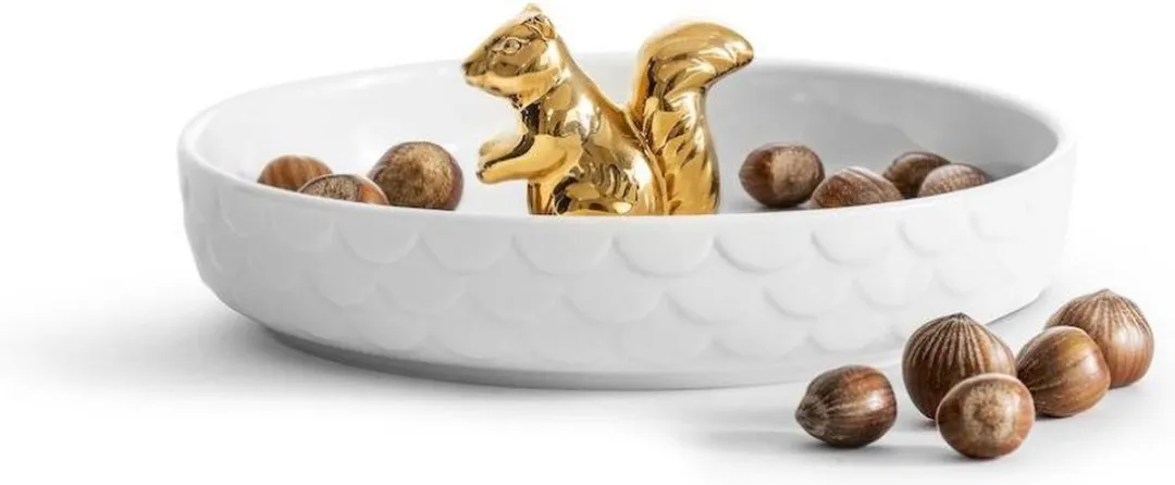Sagaform Squirrel Serveerschaal 18cm - Goud