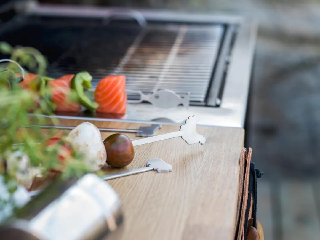 Sagaform Vleespen BBQ - Staal