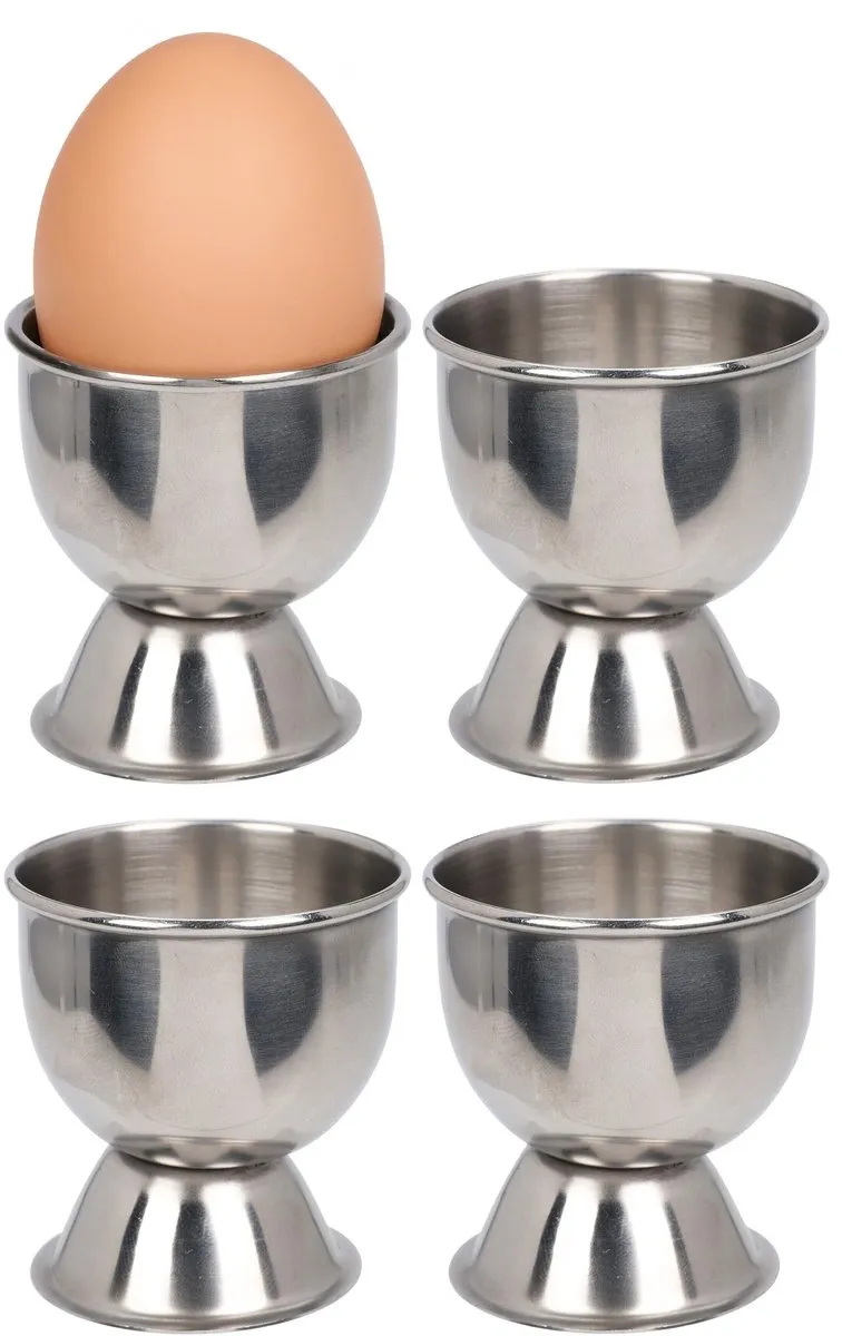 Excellent Houseware Eierdopjes RVS