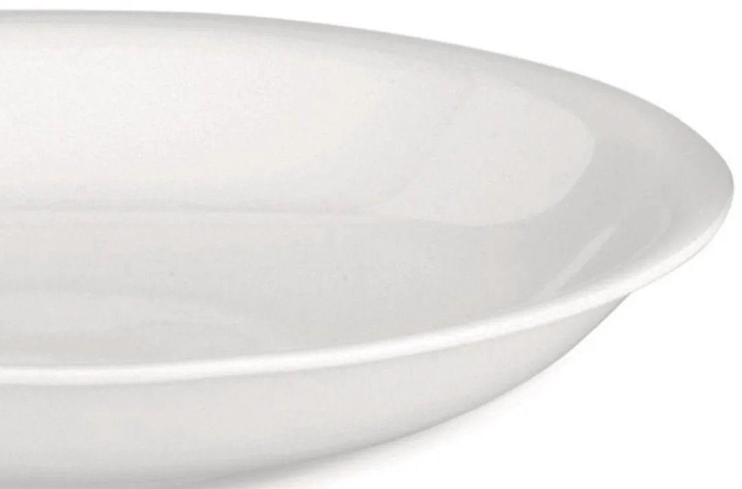 Alessi Diep bord All-Time 22cm - Wit