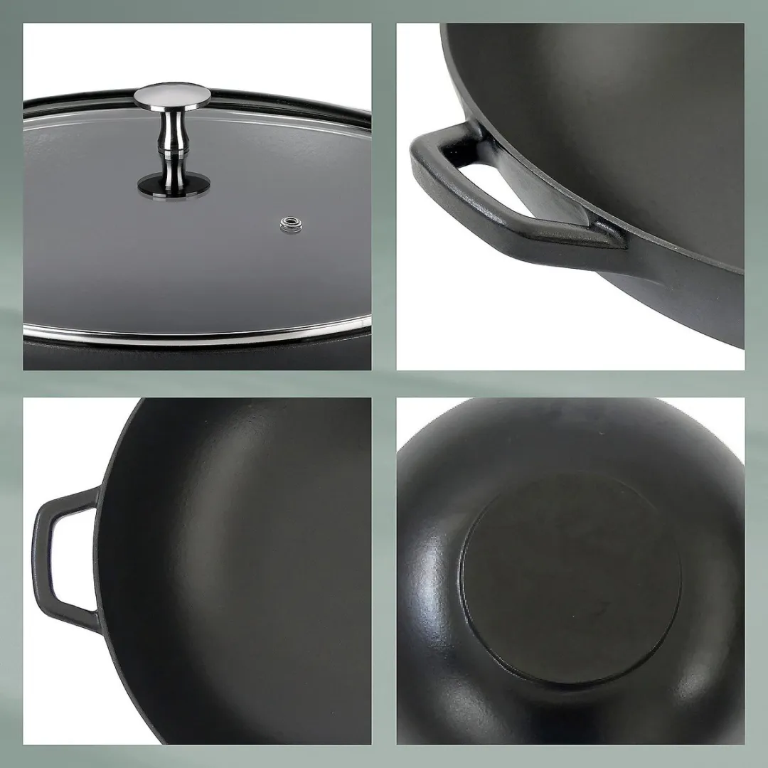Kela Wokpan Gietijzer 36cm - 4L