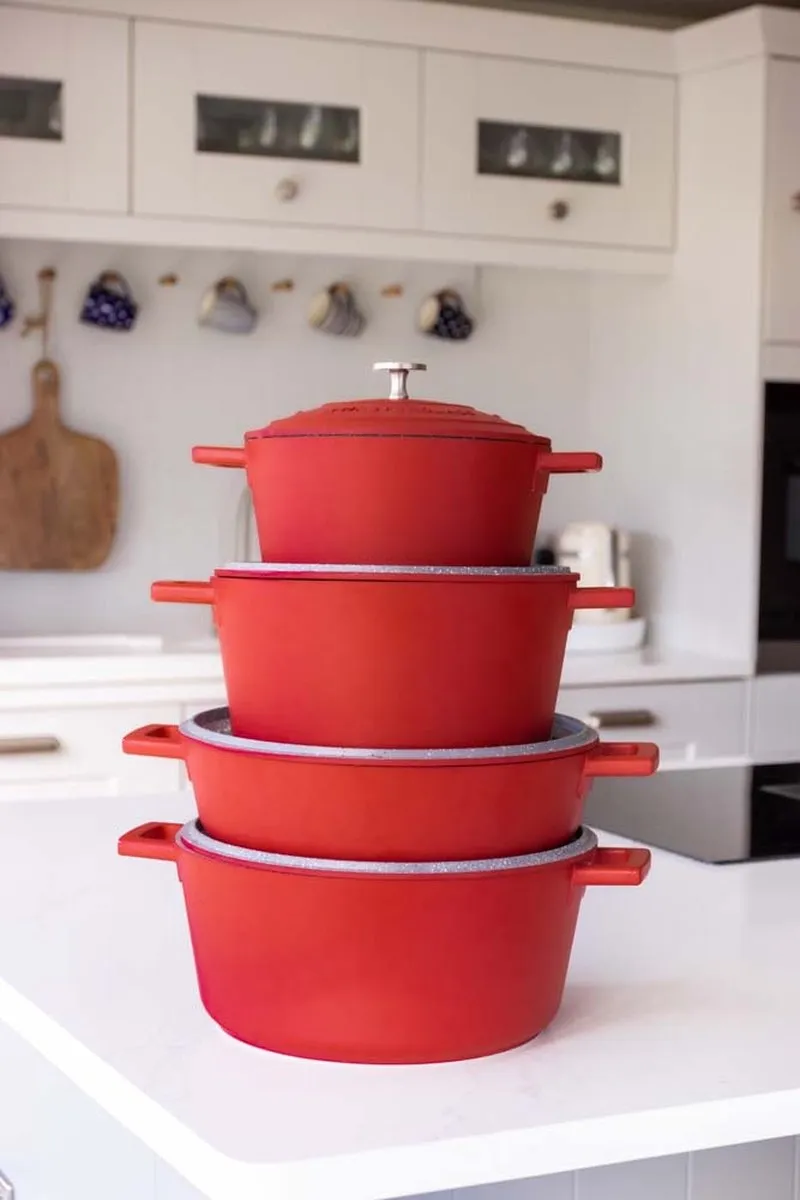 Masterclass Braadpan 5L - 28cm Rood