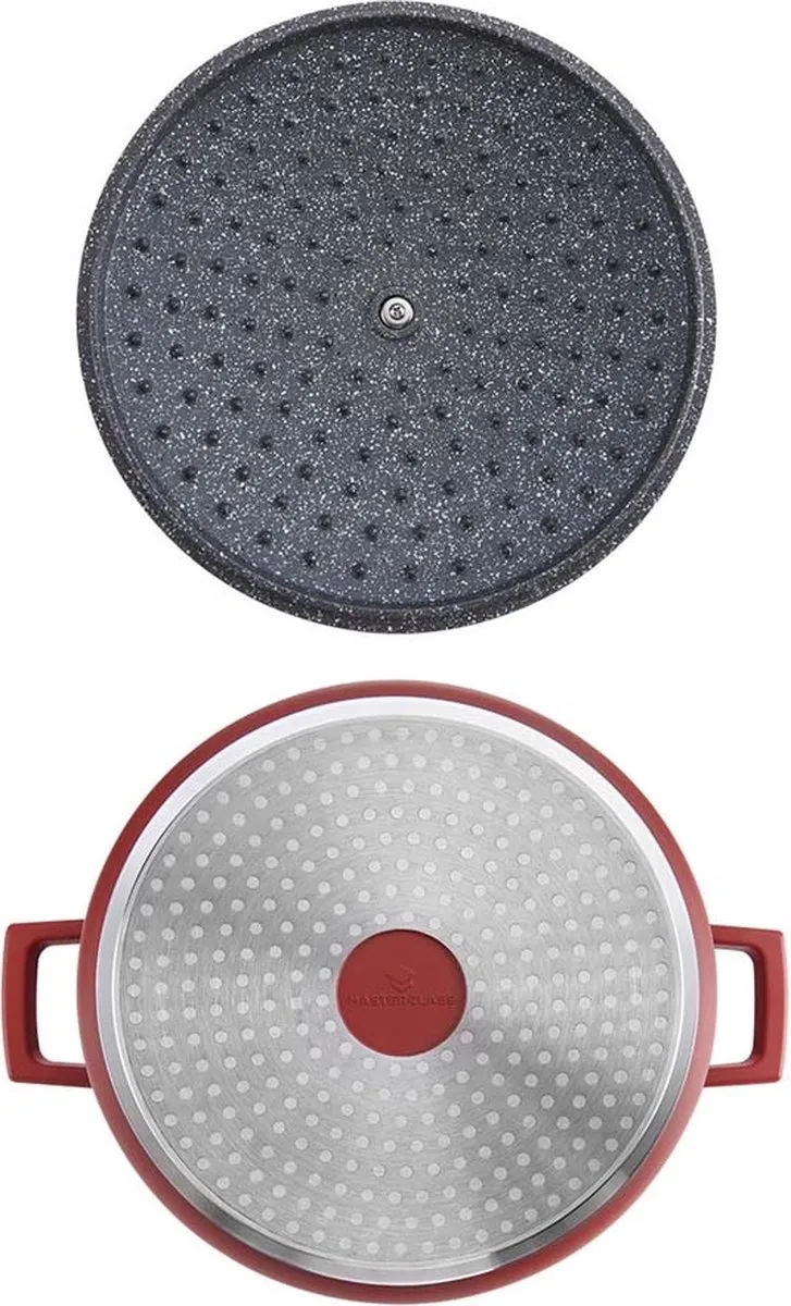 Masterclass Braadpan 5L - 28cm Rood