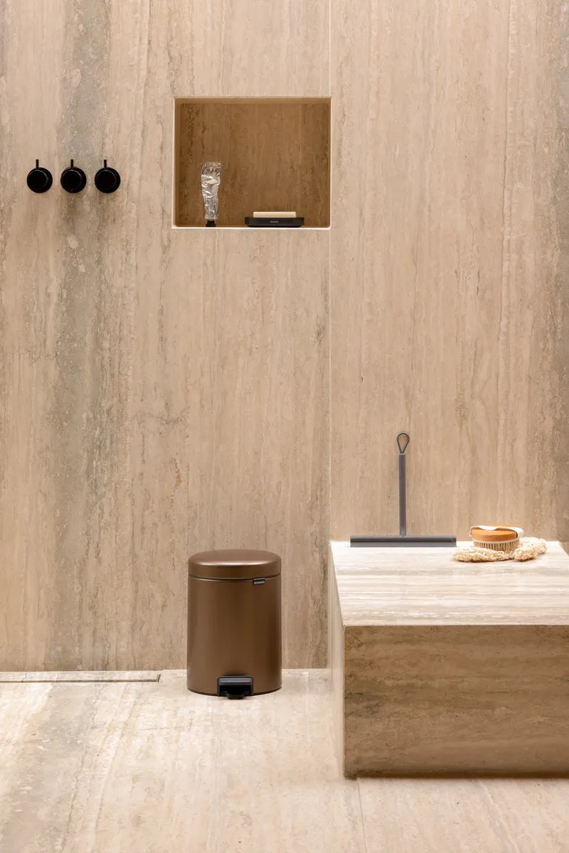 Brabantia NewIcon Prullenbak 5L - Warm Bronze