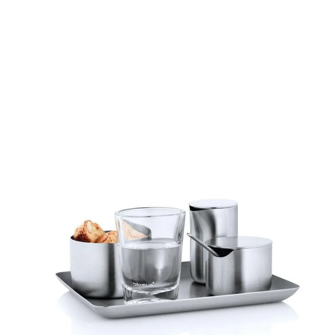 Blomus Basic Dienblad 13x22cm - RVS