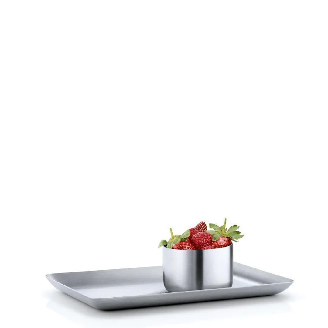 Blomus Basic Dienblad 13x22cm - RVS