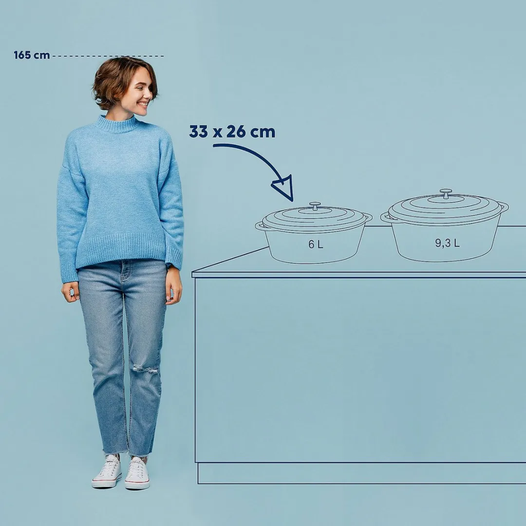 Kela Gietijzeren Braadpan 6L - 26cm - Zwart