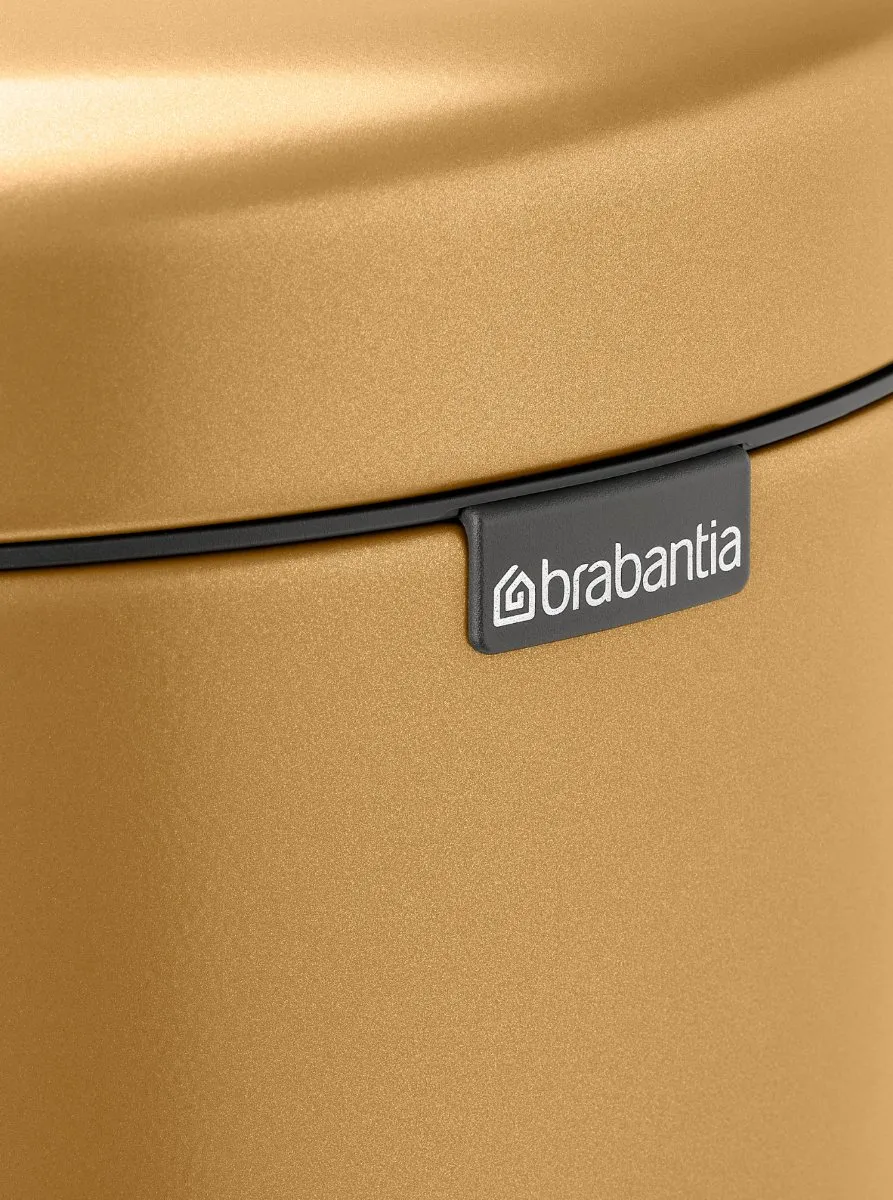 Brabantia NewIcon Prullenbak 5L - Warm Gold