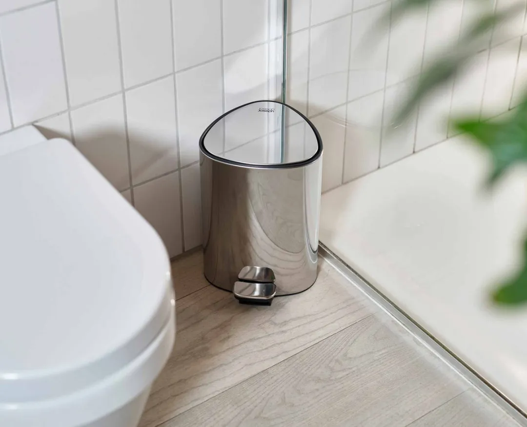 Joseph Joseph 70596 Luxe Pedaalemmer 5L - Zilver