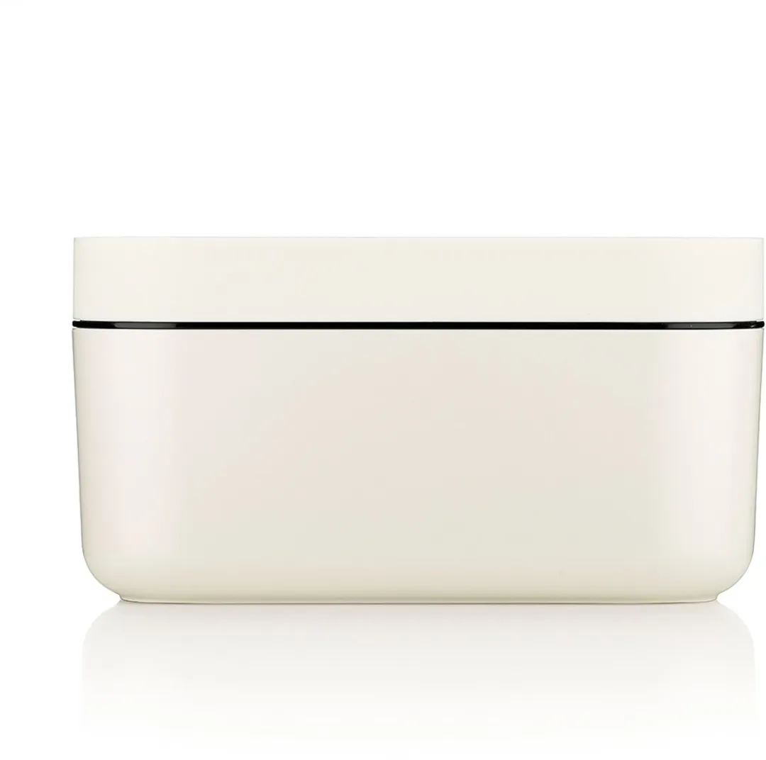 Lékué IJsblokjesvorm met bewaardoos - White