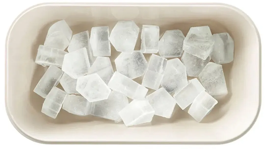Lékué IJsblokjesvorm met bewaardoos - White