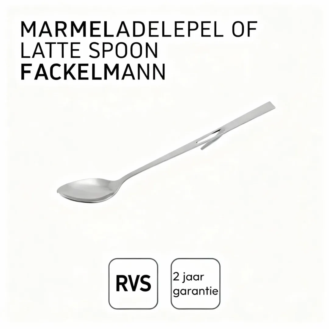 Fackelmann 41409 2-in-1 Theelepel - Roestvrij staal