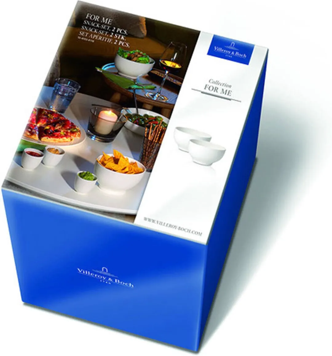 Villeroy & Boch For Me Kommen 2-delig - ø15cm - Wit
