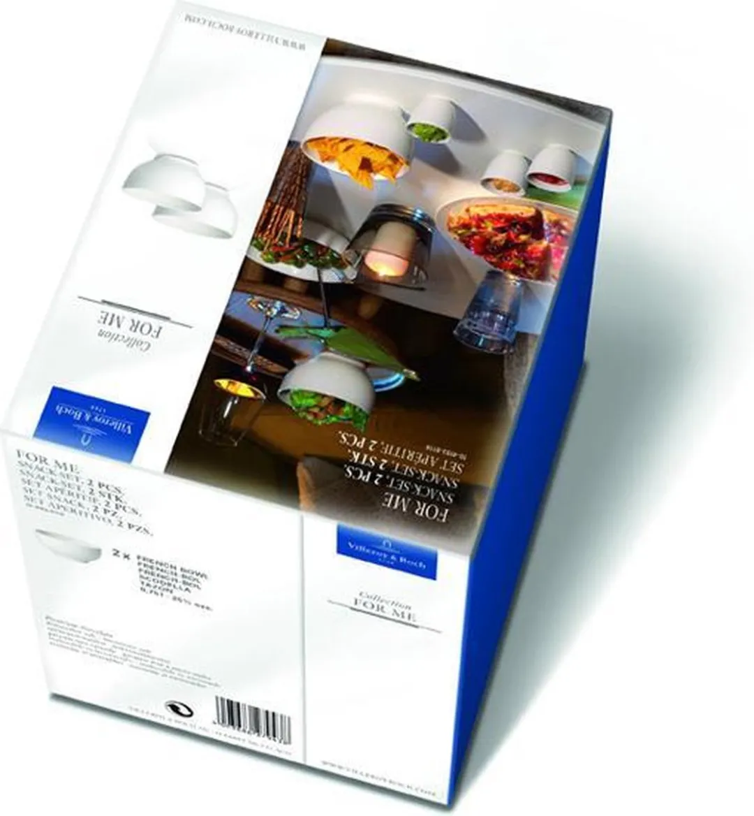 Villeroy & Boch For Me Kommen 2-delig - ø15cm - Wit
