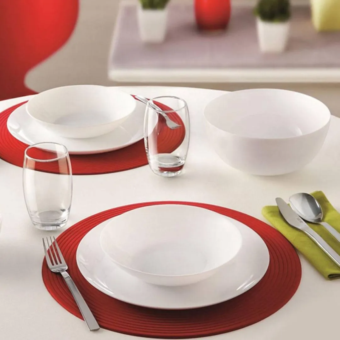 Luminarc Diwali Serviesset 18-delig - 6 Personen - Wit