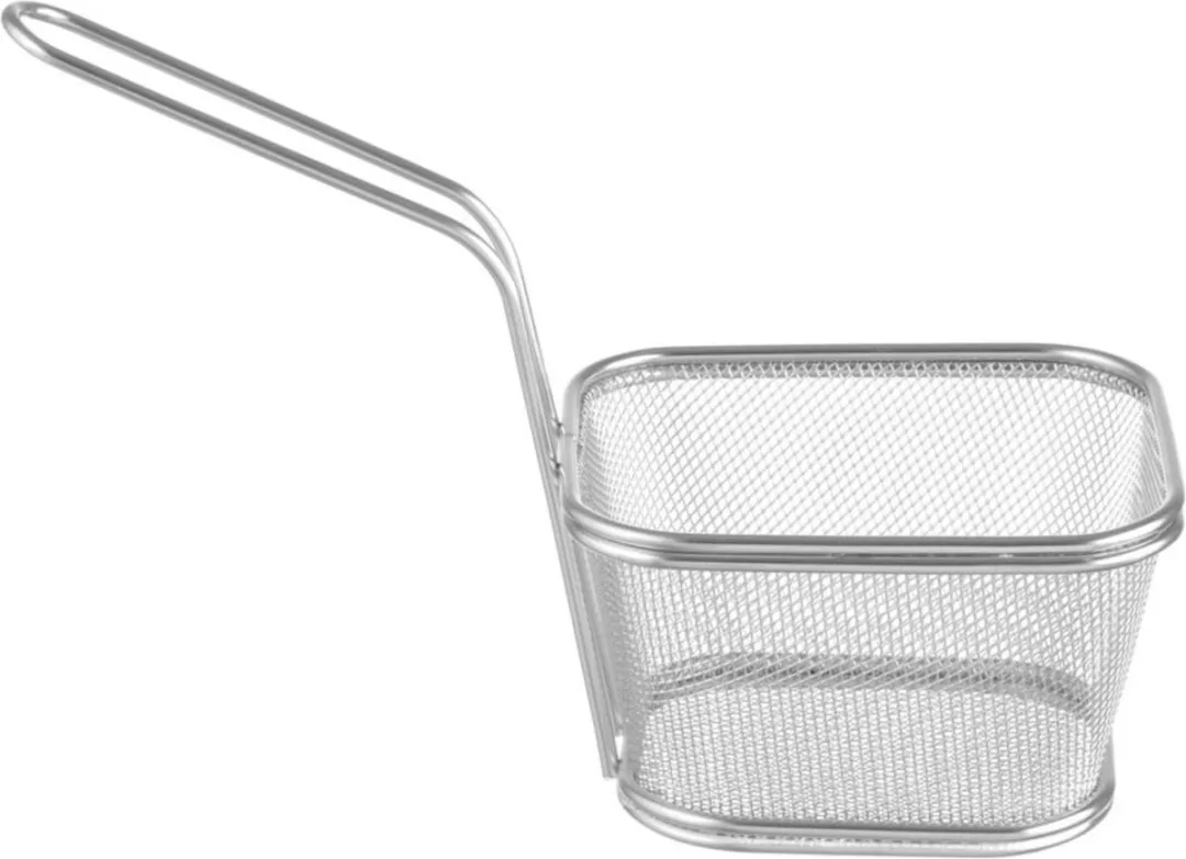 HENDI Mini Frituurmandjes 425688 - Roestvrij staal - 130x115x80mm