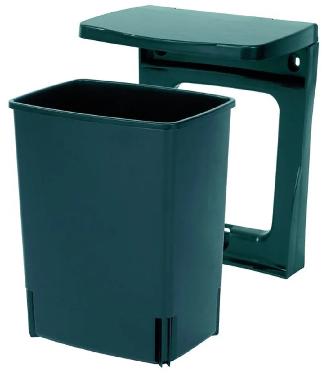 Brabantia Built-in-Bin Prullenbak 10L - Zwart - afbeelding 6 van 6