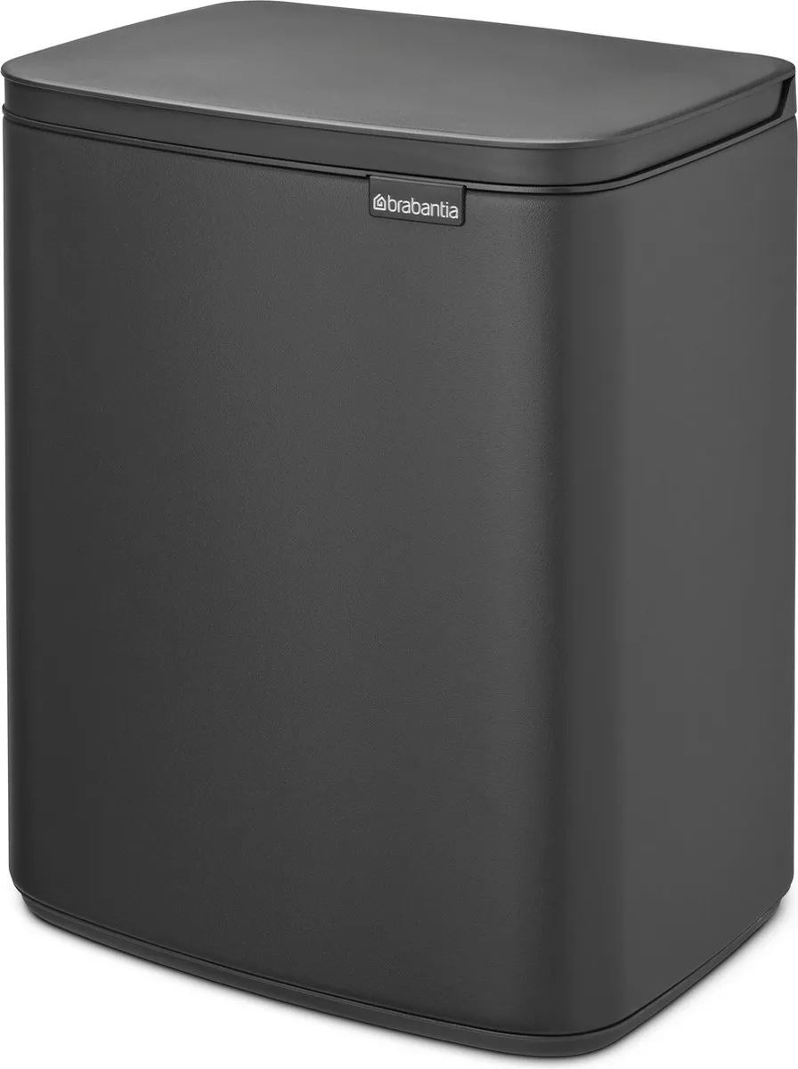 Brabantia Bo Prullenbak 12L - Mineral Infinite Grey