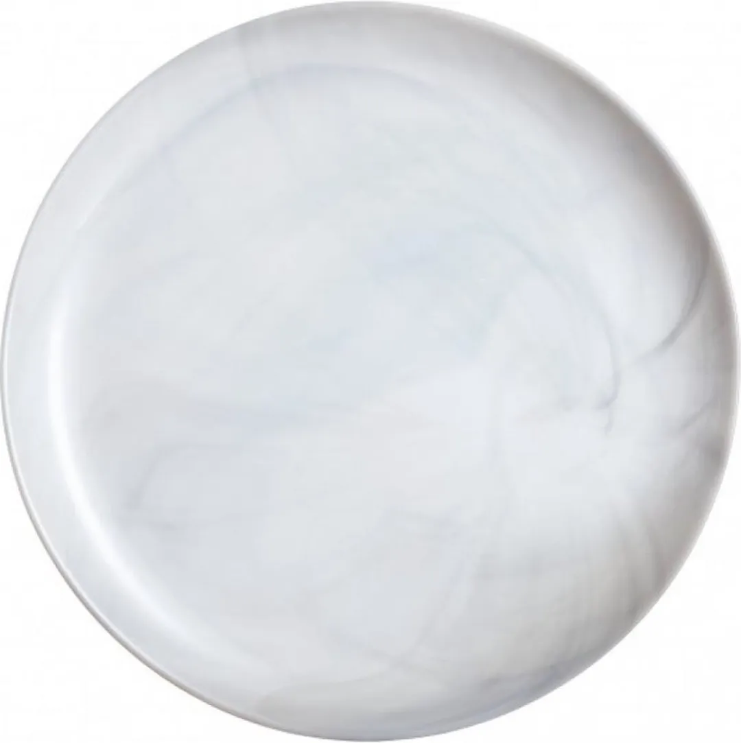 Luminarc Diwali Marmer Dessertbord Ø20cm - Opaal - 24 Stuks