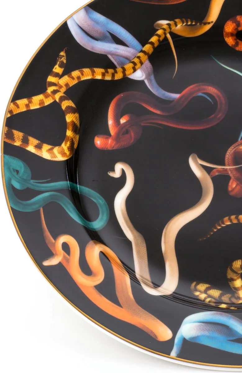 Seletti Toiletpaper Dinerbord Ø27cm - Porselein - Multicolor - afbeelding 5 van 6