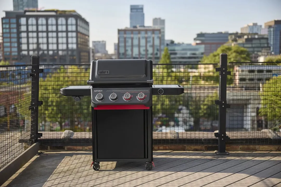 Weber Spirit EPX-435R Gasbarbecue - 4 Branders - Zwart/Rood