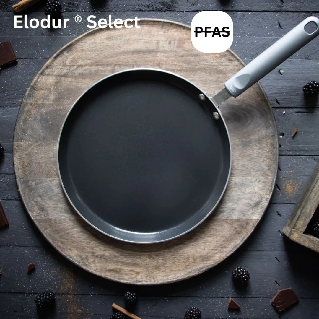 Fackelmann Elo 9399250 Chandeleur Crêpière 26cm - Anti-aanbak - Zwart/Groen