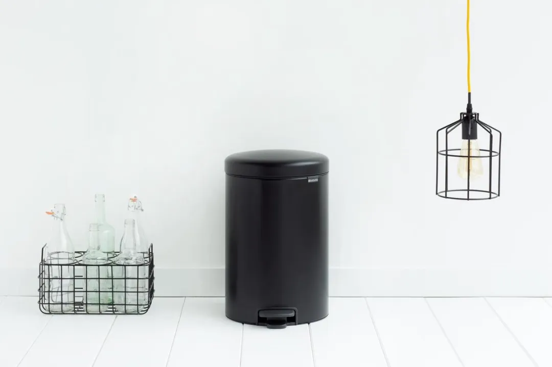 Brabantia NewIcon Prullenbak 20L - Matt Black