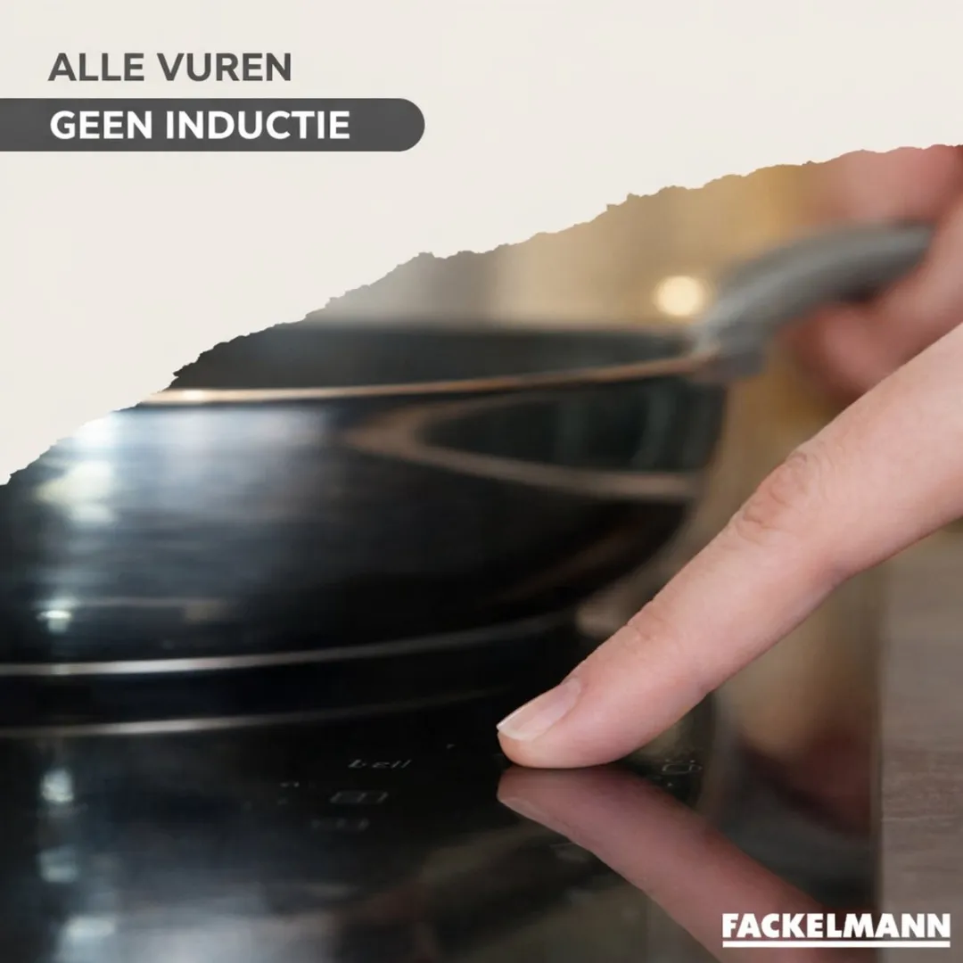 Fackelmann 9360050B88 Keukenset - 6-delig - Roestvrij staal