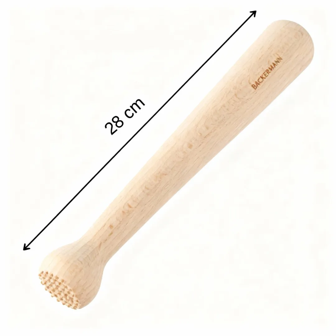 Fackelmann Houten Cocktailstamper 22,3cm - Bruin