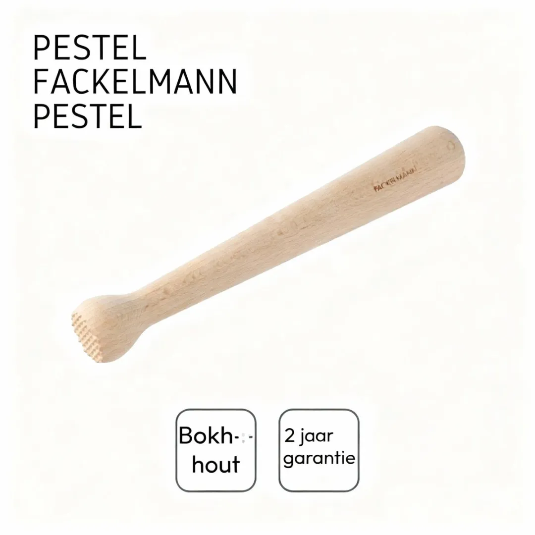Fackelmann Houten Cocktailstamper 22,3cm - Bruin