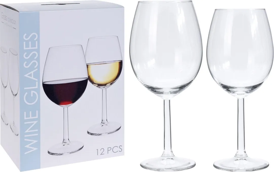 Excellent Houseware Wijnglazen 12-delig - 610ml - afbeelding 6 van 6