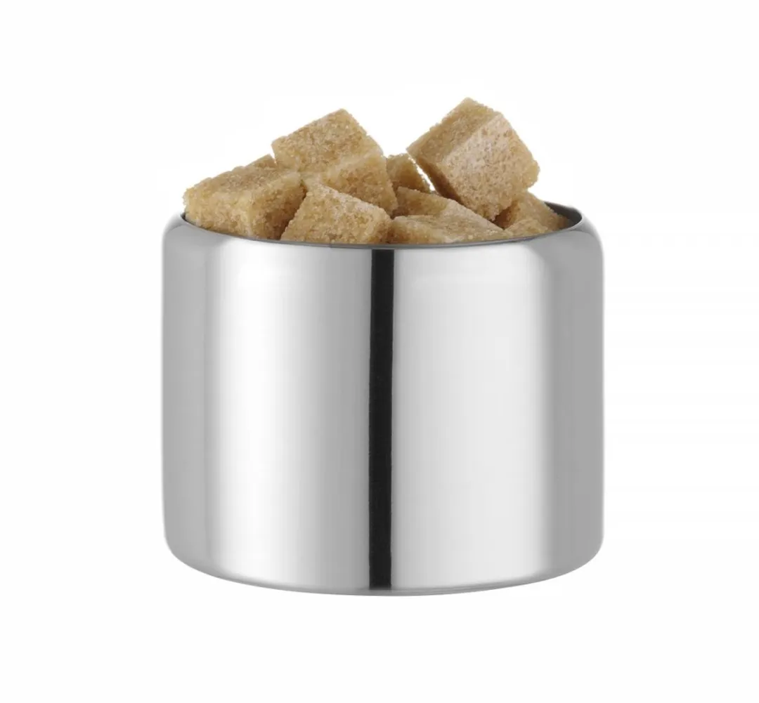 Hendi Compact Suikerpotje 452202 - 0,3L - Roestvrij staal