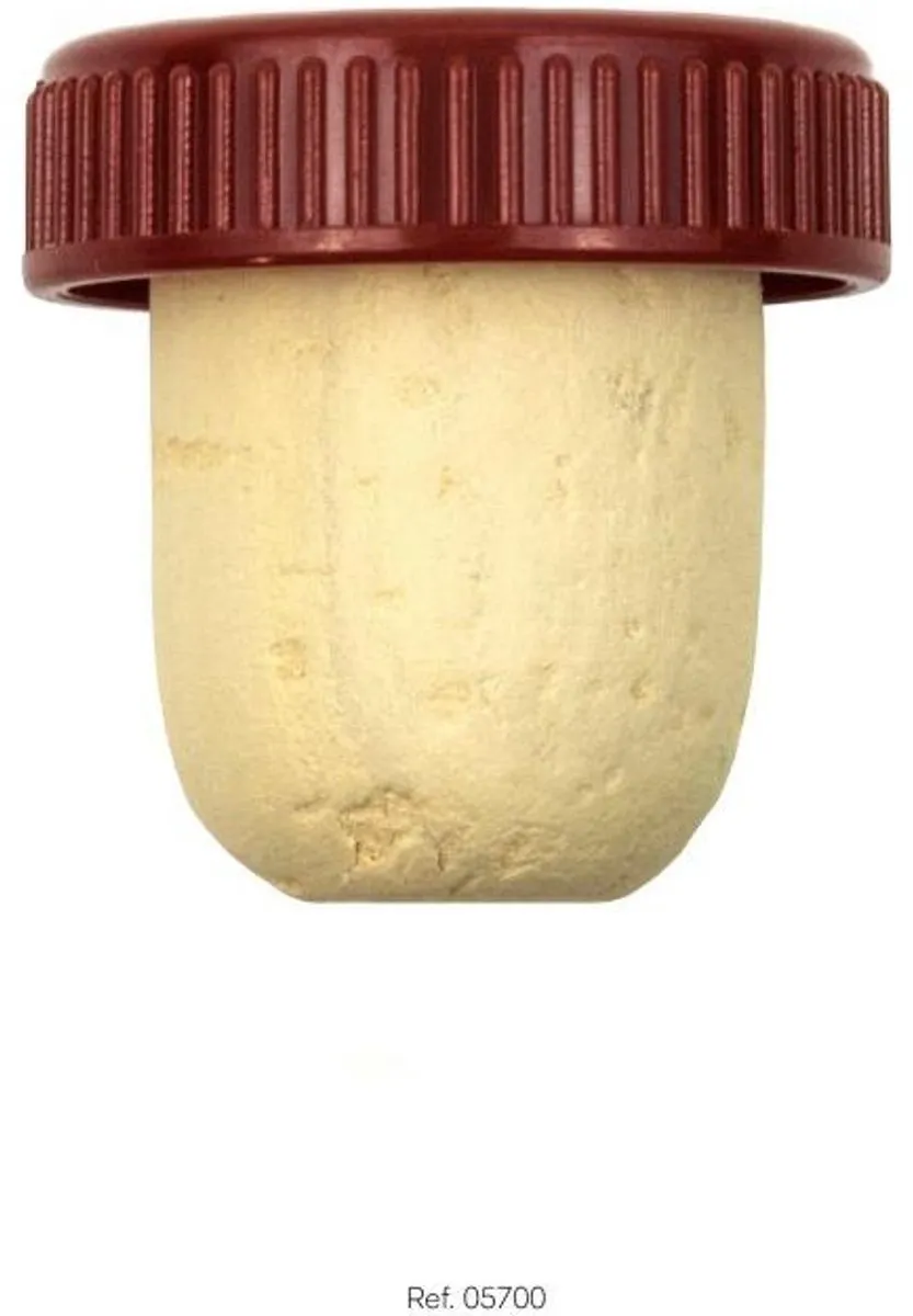Fackelmann 9901450 Kurken - 12 Stuks - Rood/Geel/Zwart/Grijs/Wit