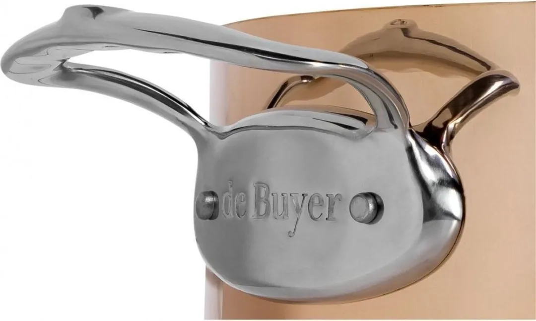 DeBuyer Prima Matera Braadpan 20cm - Koper/RVS - Zwart