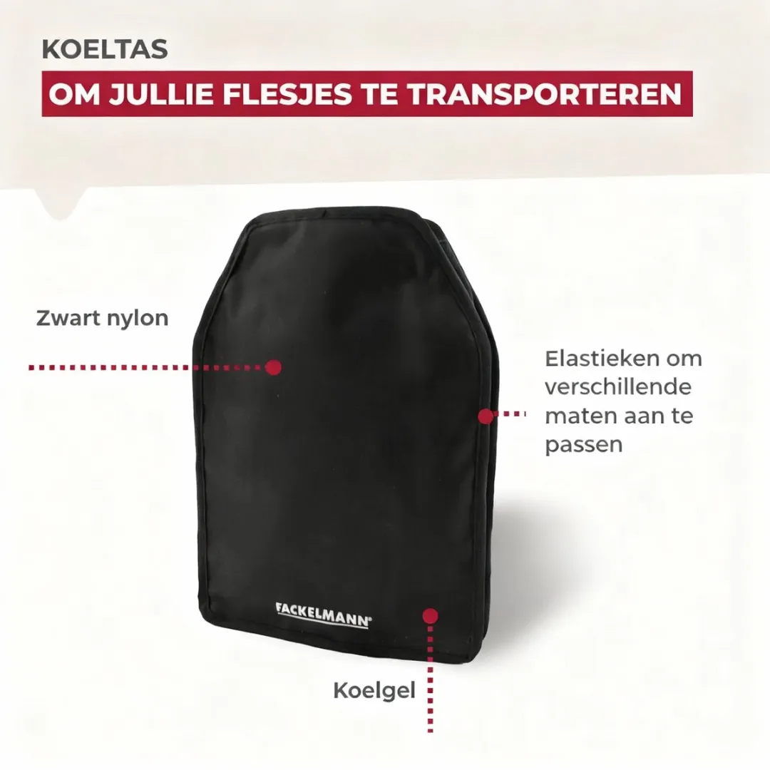 Fackelmann 49576 Koeltas voor flessen - Zwart - afbeelding 6 van 6