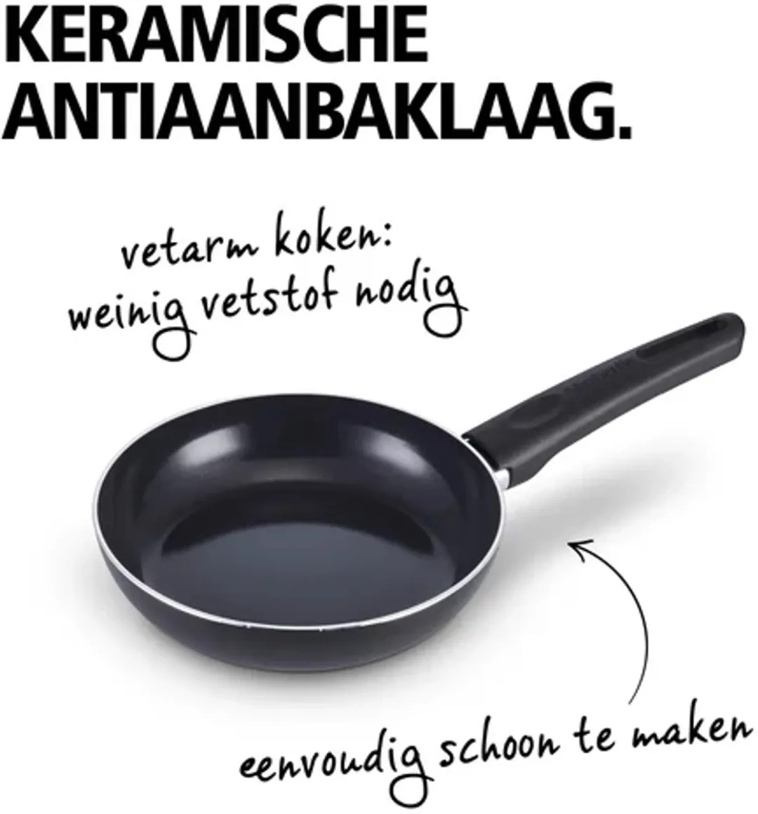 Brabantia Cooking Pleasure Indu+ 5-delig - Zwart - afbeelding 6 van 6