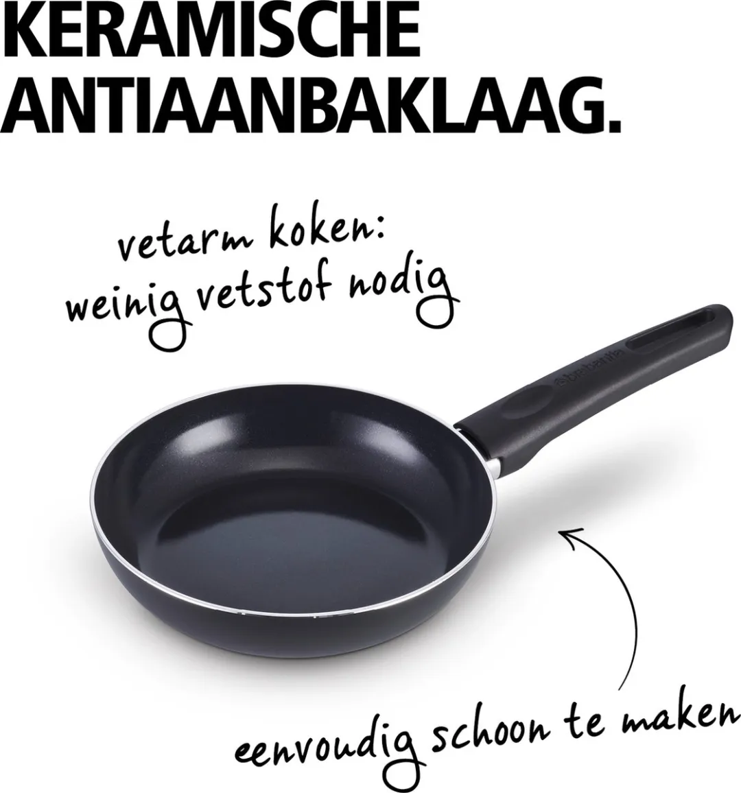 Brabantia Cooking Pleasure Indu+ 5-delig - Zwart