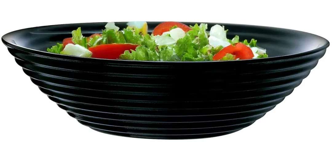 Luminarc Slakom Zwart 27cm - 3 Stuks