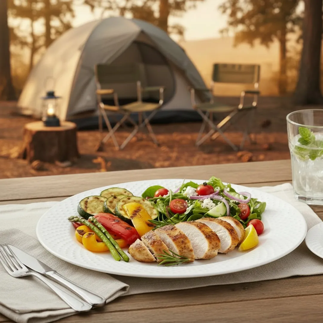 Cookinglife CampVibe Serviesset 12-delig - 4 Personen - Wit