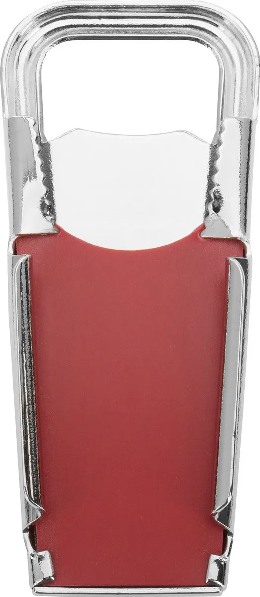Westmark Hermetus Flesopener & Dop 3-in-1 - Zilver/Rood