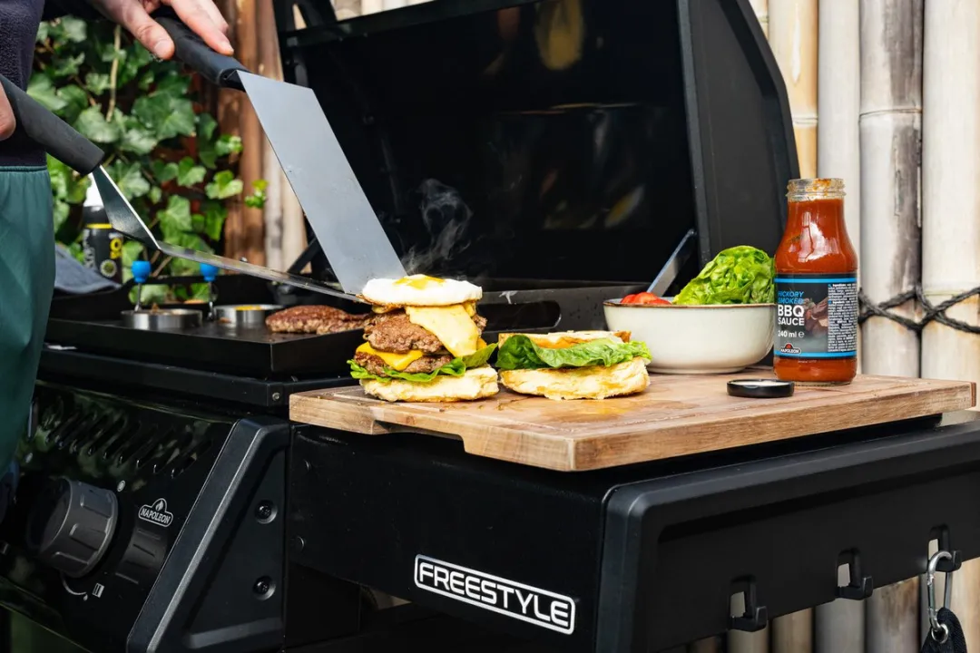 Napoleon Freestyle Gas Plancha 3 Branders - Zwart